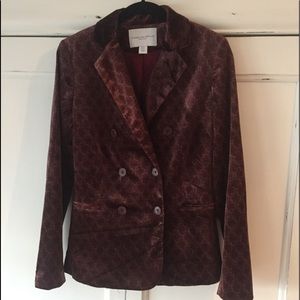 Carolina Belle Montreal Velvet Blazer